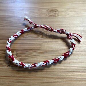 Robin Woven Bracelet anklet trendy comfortable tie embroidery thread woven gift